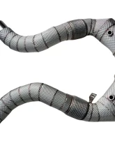 Racing Dynamics Downpipes with Heat Shield BMW M850i | M550i | MX5M | M750i 2017-2021                                     - 130 10 63 520 - Image 3