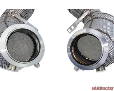 Racing Dynamics Downpipes with Heat Shield BMW M850i | M550i | MX5M | M750i 2017-2021 - 130 10 63 520