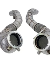 Racing Dynamics Downpipes with Heat Shield BMW M850i | M550i | MX5M | M750i 2017-2021                                     - 130 10 63 520 - Image 5