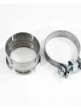 Racing Dynamics 70mm Diameter Pipe Exhaust Adapter w/ Flared End                                     - 130 10 99 010 - Image 3