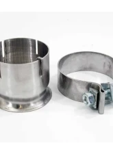 Racing Dynamics 70mm Diameter Pipe Exhaust Adapter w/ Flared End                                     - 130 10 99 010 - Image 2