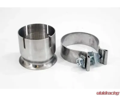 Racing Dynamics 70mm Diameter Pipe Exhaust Adapter w/ Flared End - 130 10 99 010
