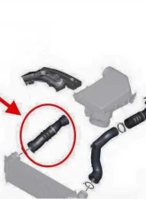 Racing Dynamics Boost Pipe for BMW 740i F01 F02 2009-2015                                     - 139 10 55 230 - Image 5