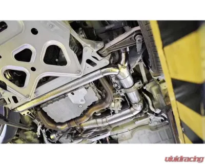 Racing Dynamics Downpipe w/ Heat Shielding Porsche Cayman | Boxster 718 2016-2021 - 987 10 00 750