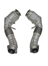 Racing Dynamics Downpipe w/ Catalytic & Heat Shields w/ Flange Connections BMW X5 | X6 | 750i | 550i | 650i 2010-2012                                     - 130 10 63 240 - Image 5