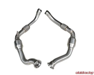 Racing Dynamics Secondary Catted Race Pipe with Heat Shield - 971 10 20 175