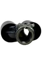 Racing Dynamics Deluxe Black Chrome Twin Tailpipe Tips Porsche Boxster S | Cayman S 2005-2012                                     - 987 08 00 372B - Image 3