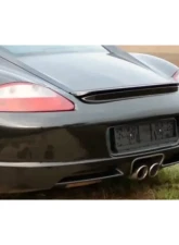 Racing Dynamics Deluxe Black Chrome Twin Tailpipe Tips Porsche Boxster S | Cayman S 2005-2012                                     - 987 08 00 372B - Image 5