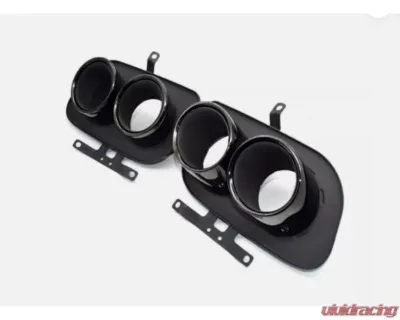 Racing Dynamics Black Tailpipe Tips Porsche 992 2019-2023 - 992 08 00 620B