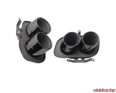 Racing Dynamics Black Tailpipe Tips Porsche 992 2019-2023 - 992 08 00 620B