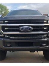 KD Fabworks 30" Single Row Light Bar Mount Ford F250 | F350 | F450 2020-2023                                     - TR-0050 - Image 2