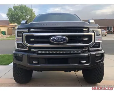 KD Fabworks 30" Single Row Light Bar Mount Ford F250 | F350 | F450 2020-2023 - TR-0050