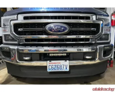 KD Fabworks 10" Light Bumper Mount Ford F250 | F350 | F450 2020-2022 - TR-0053