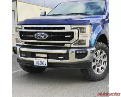 KD Fabworks 10" Light Bumper Mount Ford F250 | F350 | F450 2020-2022 - TR-0053