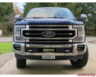 KD Fabworks 10" Light Bumper Mount Ford F250 | F350 | F450 2020-2022 - TR-0053