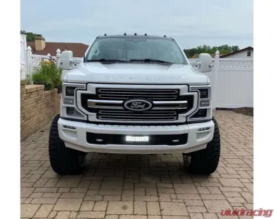 KD Fabworks 10" Light Bumper Mount Ford F250 | F350 | F450 2020-2022 - TR-0053