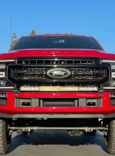 KD Fabworks 40" Baja Designs Onx6 Radius Light Bar Mount Ford F250 | F350 | F450 2020-2023                                     - TR-0060 - Image 5