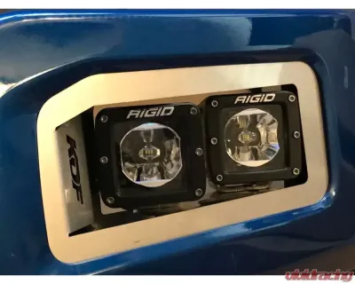 KD Fabworks Dual LED Fog Light Kit Ford F150 2018-2020 - TR-F150-04