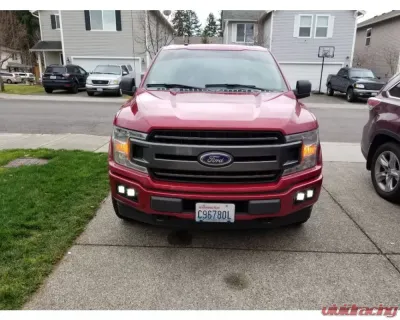 KD Fabworks Dual LED Fog Light Kit Ford F150 2018-2020 - TR-F150-04