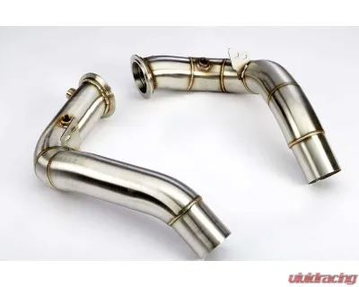 VRSF Brushed Finish Racing Downpipes BMW M5 | M6 S63 2011-2018 - 10152010