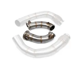 VRSF Brushed Finish Primary Race Downpipes BMW M5 | M8 S63R 2018-2024