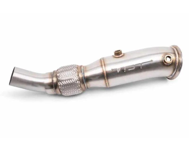 VRSF 4.5" Brushed Finish Racing Downpipes BMW N20 2012-2017 - 10302030