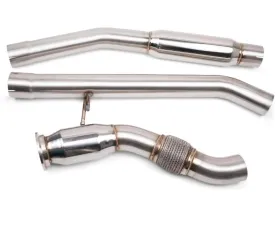 VRSF Down Pipe & Mid Pipe Combo Upgrade w/ High Flow Catted Downpipe BMW E70/E71 X5 | X6 2008-2013