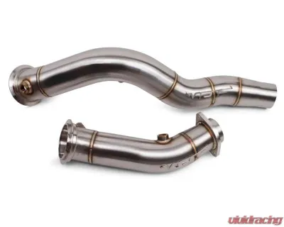 VRSF Heat Shield Finish Racing Downpipes BMW F80/F82/F87 M3 | M4 | M2 Competition S55 2015-2021 - 10802018