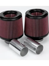 VRSF OEM Location High Flow Silicone 1.75" Turbo Inlet Intake Kit BMW 135i | 335i | 535i | 1M | Z4 N54 2007-2012                                     - 10901050 - Image 2