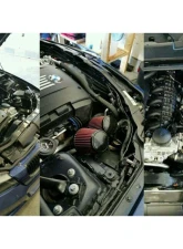 VRSF Relocated Silicone High Flow 1.75" Turbo Inlet Intake Kit BMW 135i | 335i N54 2007-2012                                     - 10901060 - Image 2
