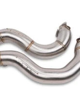 VRSF 3" Brushed Finish Cast Stainless Steel Track Limited Racing Downpipes BMW 335i  | 135i | 1M N54 V2 2007-2013                                     - 10902010 - Image 3