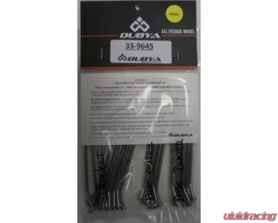 Bulldog Rear Spoke Kit 12" KTM 65 SX 2013-2016 - 33-9645
