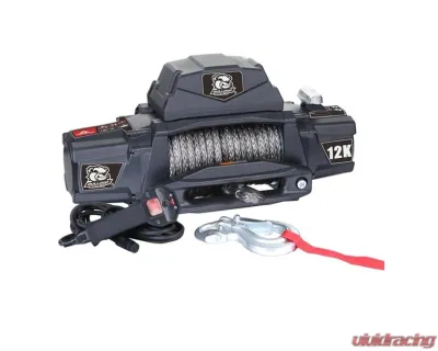 Bulldog Winch 12k Standard Series Winch with Synthetic Rope - 10068