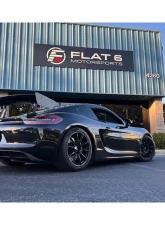 NR Auto GT4 Clubsport Style Carbon Fiber Wing Porsche 981 | 718 Cayman | Boxster 2013-2023                                     - 71802-CFB - Image 16
