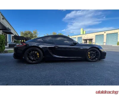 NR Auto GT4 Clubsport Style Carbon Fiber Wing Porsche 981 | 718 Cayman | Boxster 2013-2023 - 71802-CFB