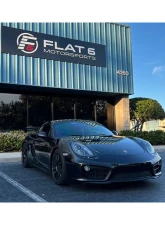 NR Auto GT4 Clubsport Style Carbon Fiber Wing Porsche 981 | 718 Cayman | Boxster 2013-2023                                     - 71802-CFB - Image 19