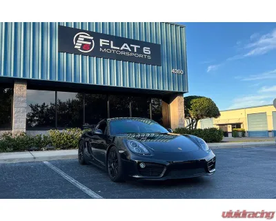 NR Auto GT4 Clubsport Style Carbon Fiber Wing Porsche 981 | 718 Cayman | Boxster 2013-2023 - 71802-CFB