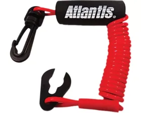 Atlantis Red Performance Floating Lanyard  Kawasaki | Polaris | Tigershark | Wet Jet