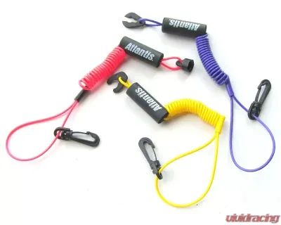 Atlantis Black Standard Floating Lanyard Kawasaki | Polaris | Tigershark | Honda | Wetjet - A2109
