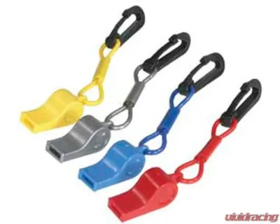 Atlantis Black Whistle With Clip - A2700C