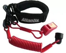 Atlantis Red Pro Floating Wrist Lanyard