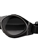 Bobster Bugeye II Sunglasses Black w/ Amber,Clear,Smoke Lenses                                     - BA2C31AC - Image 2