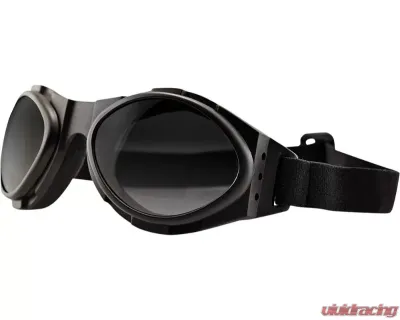 Bobster Bugeye II Sunglasses Black w/ Amber,Clear,Smoke Lenses - BA2C31AC