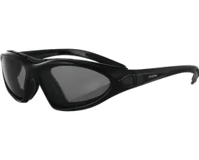 Bobster Road Master Sunglasses Black w/ Smoke Photochromic Lens