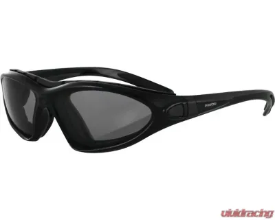 Bobster Road Master Sunglasses Black w/ Smoke Photochromic Lens - BDG001