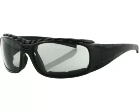 Bobster Gunner Sunglasses Black w/ Smoke Photochromic Lens