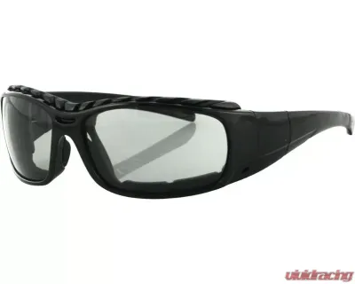 Bobster Gunner Sunglasses Black w/ Smoke Photochromic Lens - BGUN001