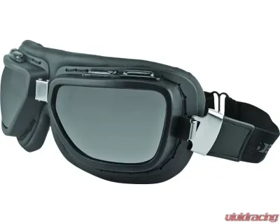 Bobster Pilot Goggles w/ Interchangeable Smoke, Clear Lenses - BPIL001