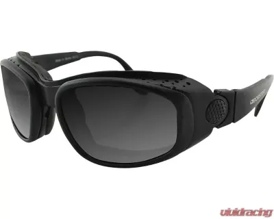 Bobster Sport & Street 3 Sunglasses Black w/ 3 Lenses - BSSA001AC