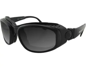 Bobster Sport & Street 2 Sunglasses Black w/ 3 Lenses